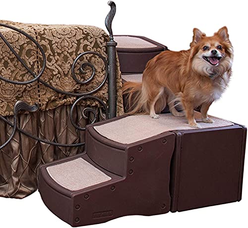 Pet Gear Easy Step Bed Treppe für Katzen und Hunde bis 34 kg von Pet Gear