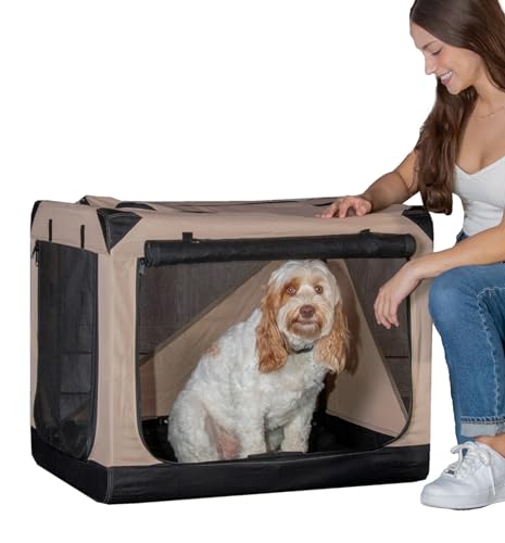 Pet Gear Insta-Fold Hundebox, weich, 91,4 cm, Sand von Pet Gear