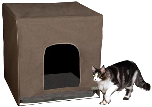 Pet Gear Pro Pawty für Katzen mit Tablett, Schluss mit Streustreu, faltbar, leicht zu reinigen, Katzentoilette Nicht im Lieferumfang enthalten, 2 Modelle, 2 Farben von Pet Gear