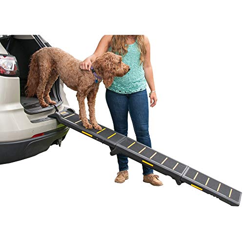 Pet Gear Travel Lite Dreifach-Faltrampe mit Reflektoren von Pet Gear