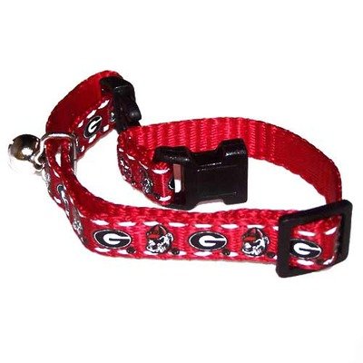 NCAA Cat Collar Team: University of Georgia von Pet Goods Mfg