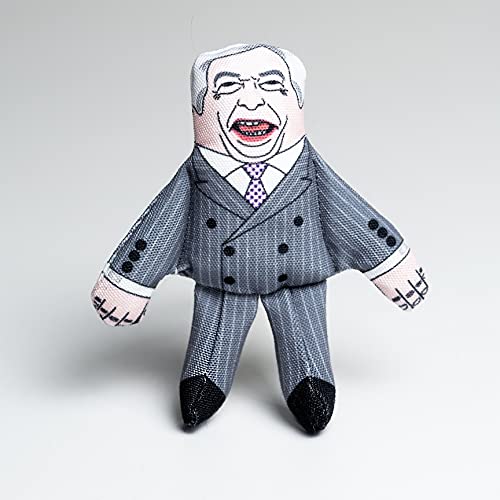 Pet Hates Toys Political Leaders Katzenspielzeug mit Katzenminze (Nigel Farage Regular) von Pet Hates Toys