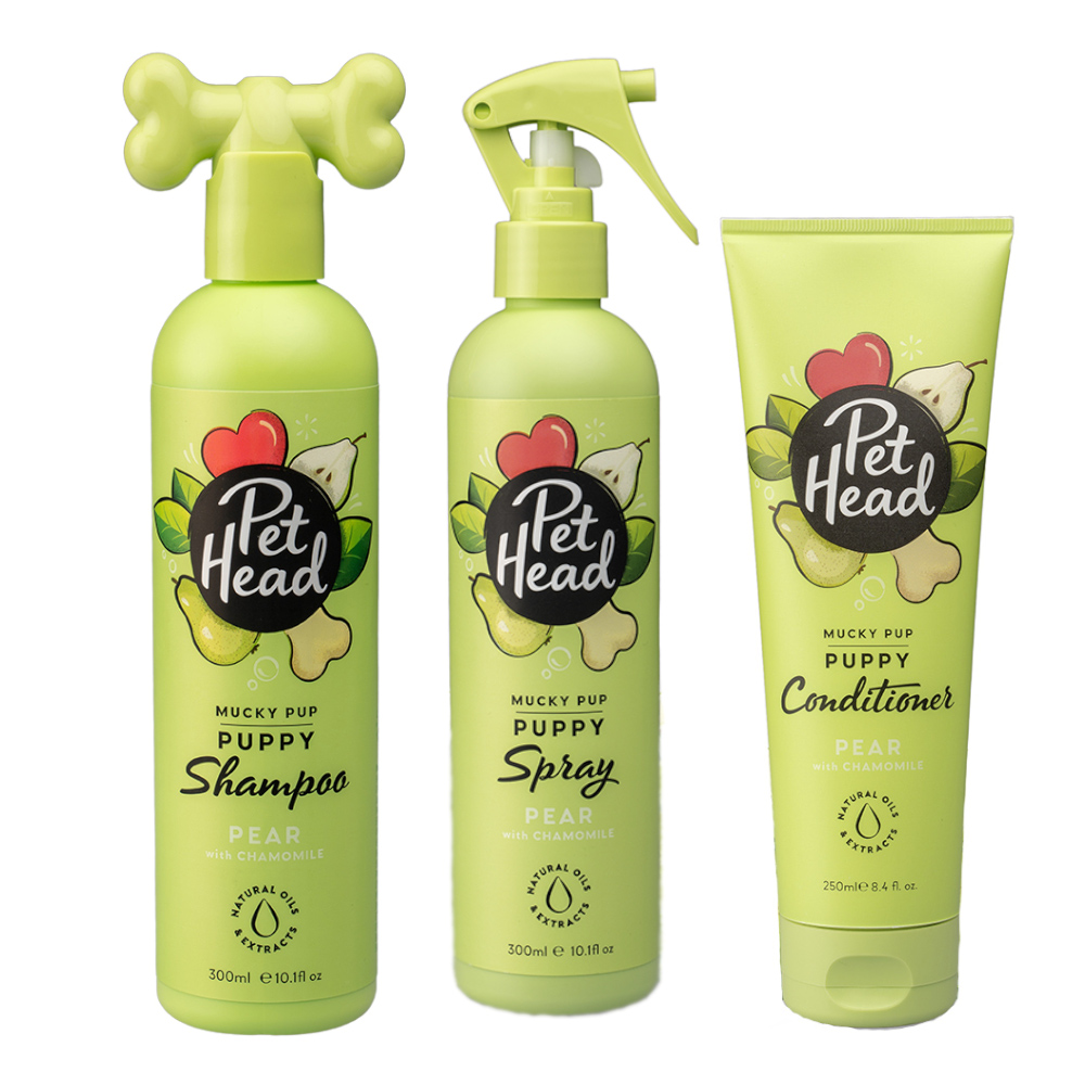 Pet Head Mucky Puppy - Set 3-teiling (Shampoo, Spray, Conditioner) von Pet Head