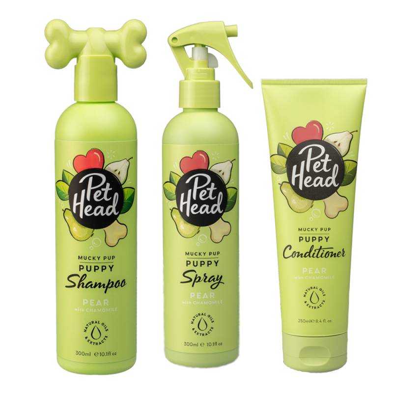 Pet Head Mucky Puppy - Set 3-teiling (Shampoo, Spray, Conditioner) von Pet Head