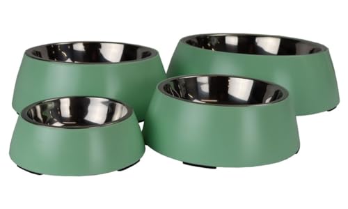 Pet-Joy Products DoggyBowl Metallic Hundenapf, Farbe:Green, Größe:L von Pet-Joy Products