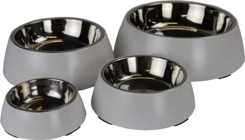 Pet-Joy Products DoggyBowl Metallic Hundenapf, Farbe:White, Größe:L von Pet-Joy Products