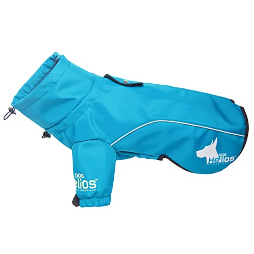 Dog Helios Extreme Softshell-Hundemantel, Fleece, Größe S, Blau von Pet Life