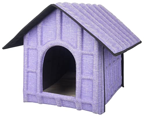 Pet Life ® Collapsi-Pad Haustier-Haus, zusammenklappbar, leicht, mit Innenmatte von Pet Life