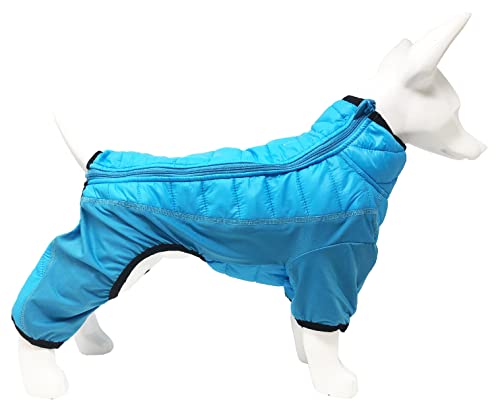 Pet Life Aura-Vent Hundejacke, leicht, dehnbar, schnelltrocknend, Größe XS, Blau von Pet Life