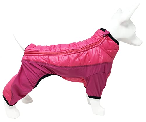 Pet Life Aura-Vent Hundejacke, leicht, dehnbar, schnelltrocknend, MD, Rosa von Pet Life