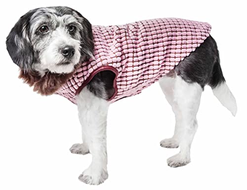 Pet Life Luxe Beautifur Hundemantel, Nerz, Gr. XS, Pink von Pet Life