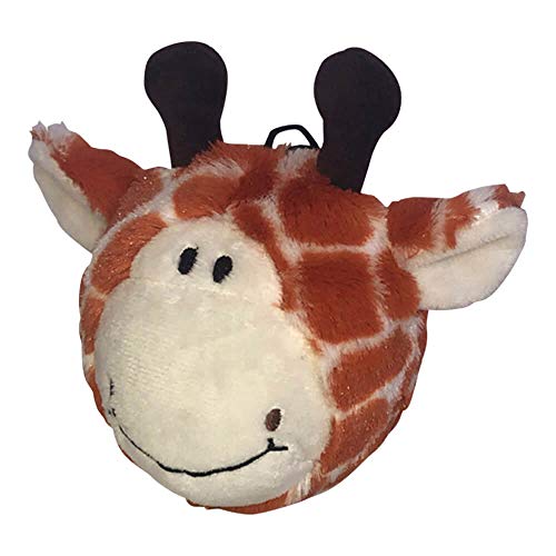 Pet Lou 11189 Quietschende Giraffe, 10,2 cm, Orange von Pet Lou