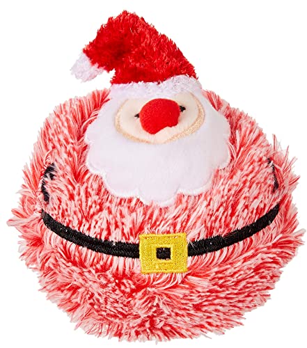 Pet Lou 19145 Christmas EZ Squeaky Santa Ball, 10,2 cm von Pet Lou