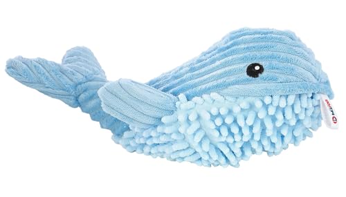 Pet Lou Blue Bay Hundespielzeug, Wal, 30,5 cm lang von Pet Lou