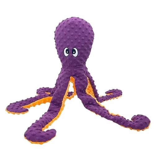 Pet Lou Dotty Friends 2.0 lila Oktopus, 66 cm Höhe, Haustierspielzeugzubehör von Pet Lou