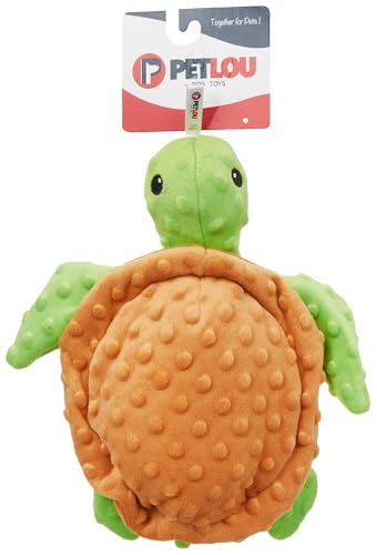 Pet Lou Dotty Friends Stofftier Schildkröte, 30,5 cm lang von Pet Lou