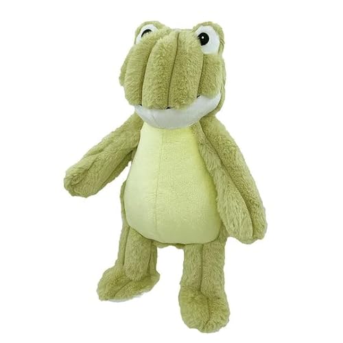 Pet Lou Farm Friends Frosch, 40,6 cm Höhe, Grün, Quietschspielzeug, Plüsch, Haustierspielzeug und Zubehör von Pet Lou