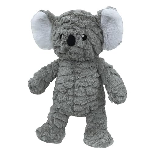 Pet Lou Hundespielzeug in Koala-Form, 22,9 cm Höhe, Grau, Quietschspielzeug, Plüsch, Haustierspielzeug und Zubehör von Pet Lou