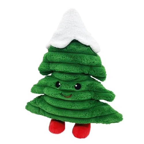 Pet Lou Weihnachtsbaum, 43,2 cm hoch, mehrfarbig, Quietschspielzeug, Plüsch, Haustierspielzeug und Zubehör von Pet Lou