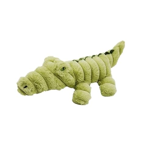 Pet Lou Zoo Friends Alligator, 40,6 cm lang, grün, Quietschspielzeug, Plüsch, Haustierspielzeug und Zubehör von Pet Lou