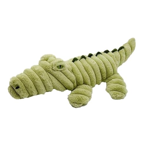 Pet Lou Zoo Friends Alligator, 66 cm Höhe, Grün, Quietschspielzeug, Plüsch, Haustierspielzeug und Zubehör von Pet Lou