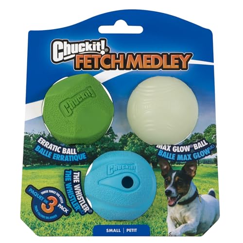 Chuckit! CH205101 Fetch Medley Bälle Small 3-er Set von Chuckit!