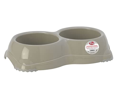 Hundeslip Schale 2x330ml, grau, P-EUROBOWL-INNO-2x330-GR von Pet Nova