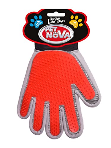 Pet Nova Haarauslaufhandschuh 2in1- Links, Groom-Glove-LEFTHAND von Pet Nova