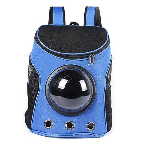 Pet Online Rucksack/Schulter Astronaut Kapsel Träger für Hund und Katze Kapsel Doppel Schulter pet-Rucksack, blau von Pet Online