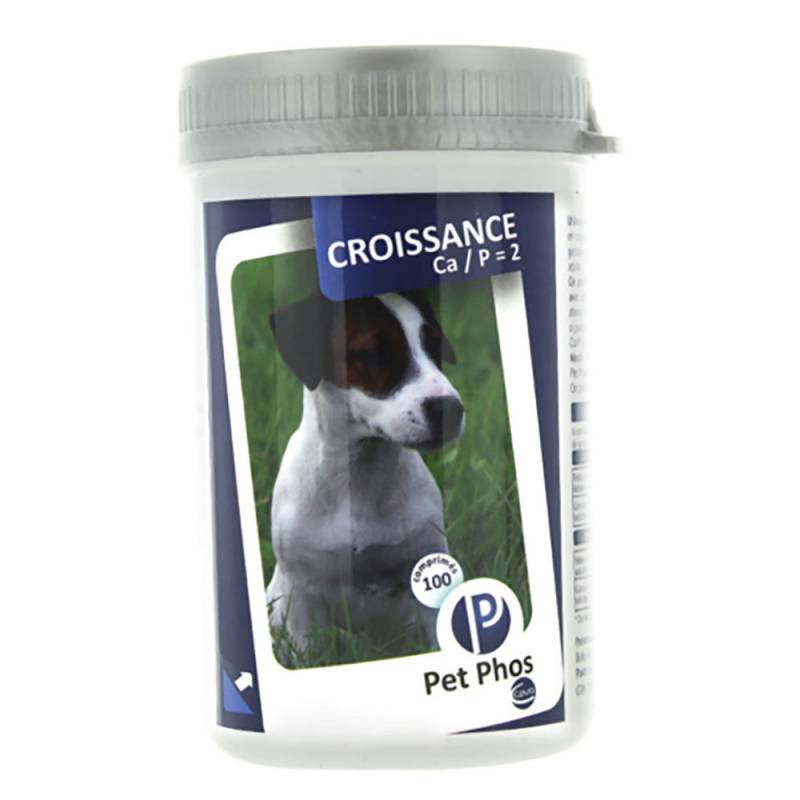 Pet-Phos Growth Ca/P=2 - 2 x 100 Tabletten von Pet-Phos