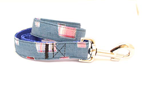 Pet Pooch Boutique Hundeleine, Denim-Design, Einheitsgröße von Pet Pooch Boutique