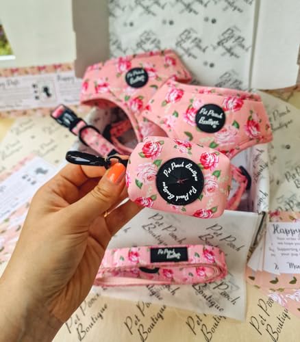 Pet Pooch Boutique Kotbeutelhalter mit Blumenmuster von Sunday Rose von Pet Pooch Boutique