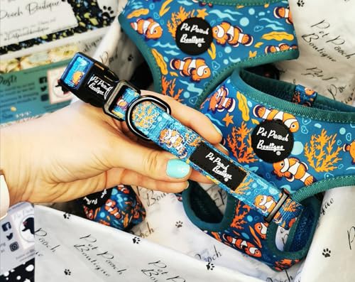 Under The SEA Dog Collar M von Pet Pooch Boutique