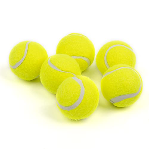 Pet Prime Automatischer Ballwerfer für Hunde, interaktives Spielzeug, Hundeapportierspielzeug, Haustierballwerfer, Wurfspiel, 6 Tennisbälle, Tennisballwerfer für Hunde, inklusive Startdistanz 3-9 m von Pet Prime