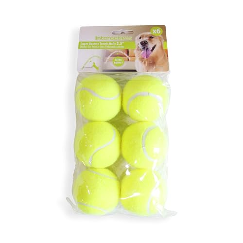 Pet Prime Dog Automatic Ball Launcher Dog Fetch Toy für große Hunde Throwing Game Launch Distance 10-40ft - Luxurious Version (Inklusive 6 PCS 2.5" Tennisbälle und eine Hundepfeife) von Pet Prime