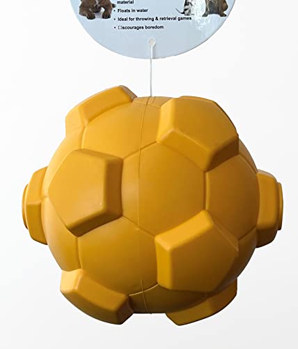 The Pet Store Gorilla Tuff Floating Football Hundespielzeug, ideal zum Werfen und Apportieren von Spielen an Land und im Wasser.Fördert gesunde Bewegung für Ihren Hund von Pet Prime