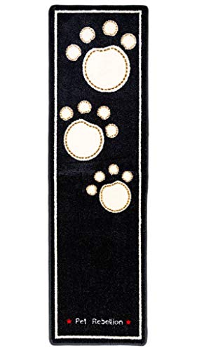 Pet Rebellion 8691341284703 Hundeläufer, 45 x 150 cm, Schwarz, Schwarz, einheitsgröße von Pet Rebellion