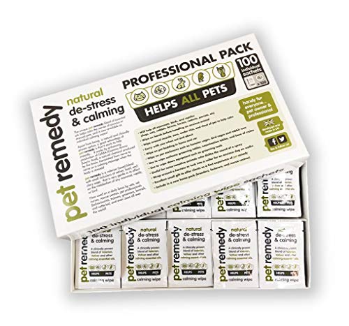 Pet Remedy Beruhigungstücher, professioneller 100er-Pack von Pet Remedy