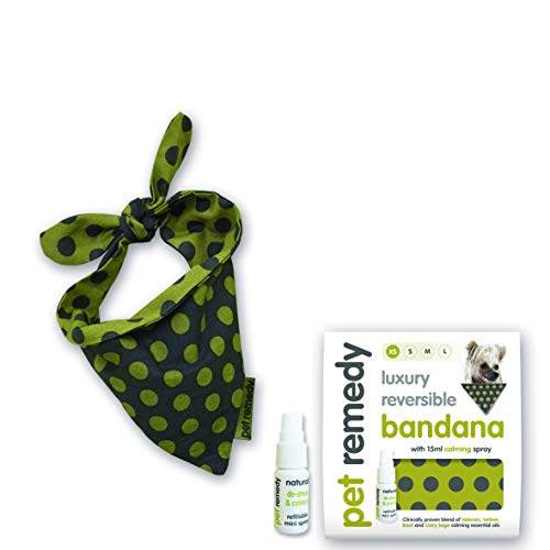 Universal Pet Remedy Bandana-Set zur Beruhigung, Größe XS von Pet Remedy