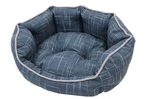 Petspaces Lotus Bett mit Foliendruck, 63,5 x 50,8 cm von Pet Spaces