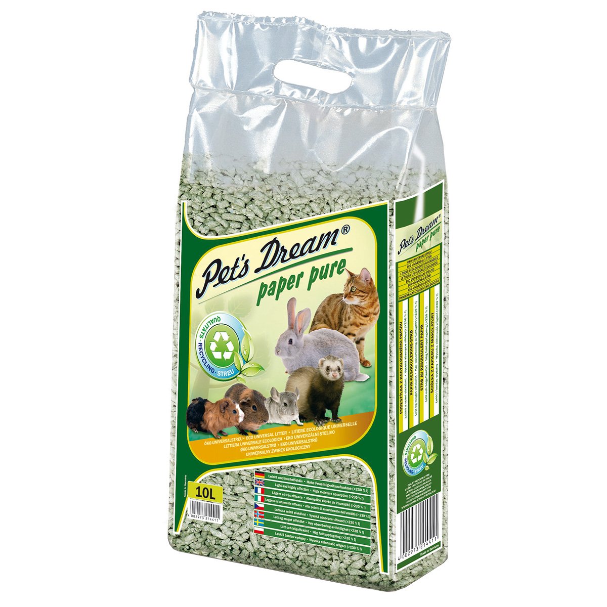 PET'S DREAM Paper Pure Papierpellet 5kg von Pet's Dream