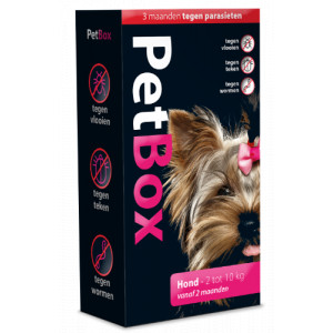 PetBox Floh-, Zecken & Entwurmungsmittel für Hunde Hund - 10 bis 20 kg von PetBox