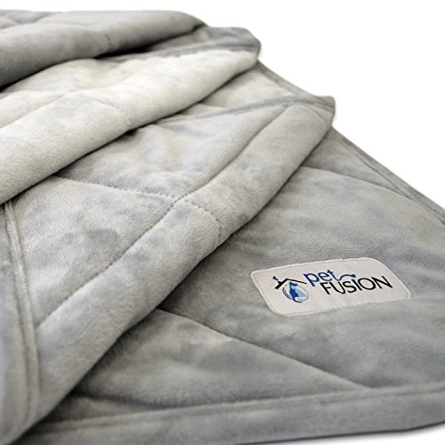 PetFusion Premium Plus X-Large Hundedecke (148 x 122 cm). Reversible Grey Micro Plüsch. [100% weicher Polyester] von PetFusion