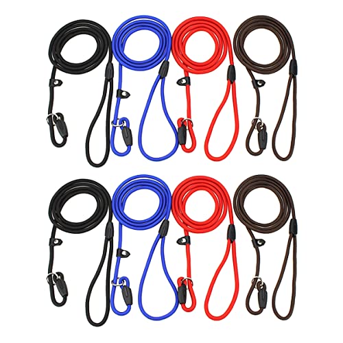 8pcs Hund Leine Nylon Hunde Leine Hunde Walking Leine Stoßdämpferung Hunde -leinen Training Leine Mittelschwerer Hund Hunde -Leine für Mittelgroße Bis Große Hunde, Die von PetPhindU