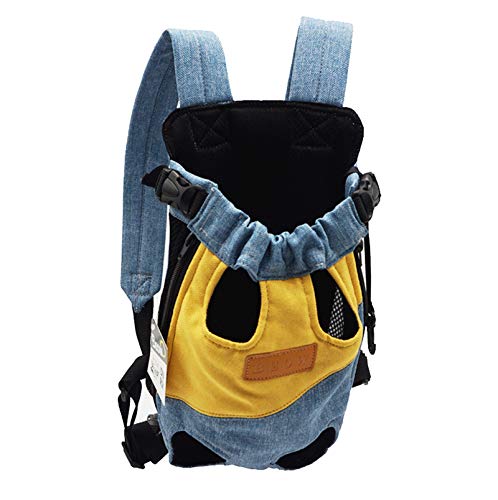 Bewegliche Haustier-Tasche, Pet Carrier Rucksäcke Faltbares Weiche Sided Airline Approved Pet Reise Tragetasche Rucksack Atmungsaktive Mesh-innenbelüftete Pet-träger mit Sling für von PetPhindU