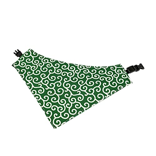 Hunde-Bandana Pet Dreieck Lätzchen Nickituch Katze Bandana Wasserdicht Lätzchen für Kleine Bis Große Hunde & Katzen Adjustable Sommer Dog Lätzchen von PetPhindU