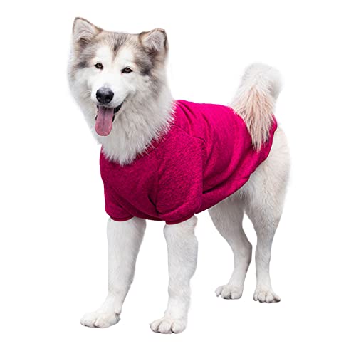 Hundemantel Hund Fleece Jacke Leichte Jacke Fleece Pullover Haustierhunde Kleidung Mittlere und Große Hunde Herbst Winter Wollpullover Warmes Border Hirte Satsuma Methode Haustier von PetPhindU