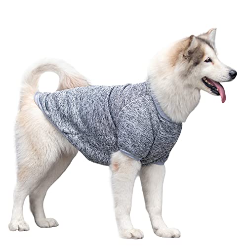 Hundemantel Hund Fleece Jacke Leichte Jacke Fleece Pullover Haustierhunde Kleidung Mittlere und Große Hunde Herbst Winter Wollpullover Warmes Border Hirte Satsuma Methode Haustier von PetPhindU