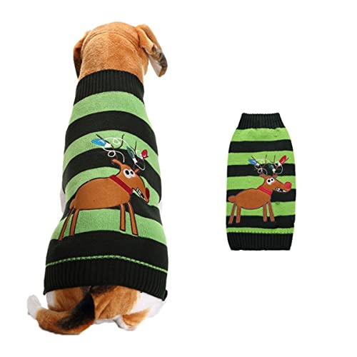 Hundepullover Strickwege Haustiermäntel Hunde Winterkleidung Hundekleidung & Accessoires Mode Warme Weihnachtswinter -haustierpullover Funkfestes Kostüm Koji Pelz Kleidung Winter von PetPhindU