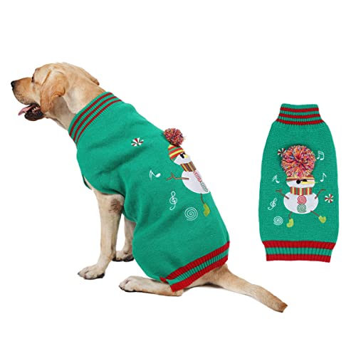 Hundepullover Strickwege Haustiermäntel Hunde Winterkleidung Hundekleidung & Accessoires Mode Warme Weihnachtswinter -haustierpullover Funkfestes Kostüm Koji Pelz Kleidung Winter von PetPhindU